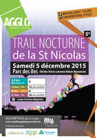 Parc des iles affiche 2015 Trail Saint Nicolas