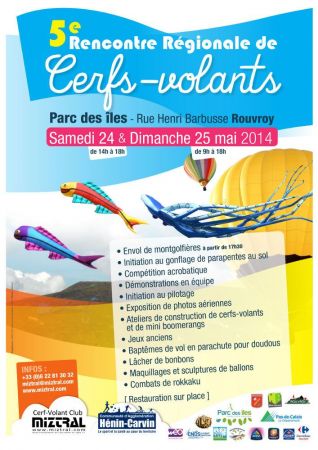 Affiche festival Parc des Iles 2014 cc440