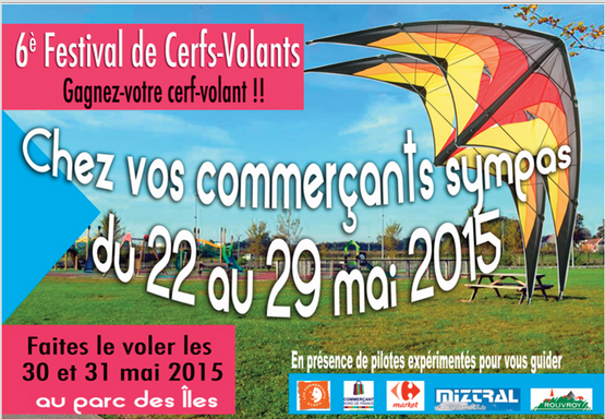 affiche gagner votre cerf volant bb550